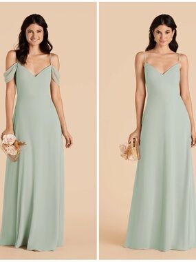 NWT Birdy Grey Devin Dress Chiffon Sage